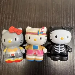 ハローキティ コスチュームフィギュア 3体セット