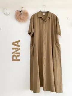 RNA リネン混ロングワンピースのサムネイル