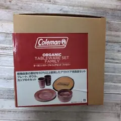 コールマン　オーガニックテーブルウェアセットファミリー アウトドア食器セットのサムネイル
