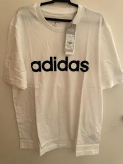 男女兼用　新品adidas Tシャツ ホワイト Sサイズのサムネイル