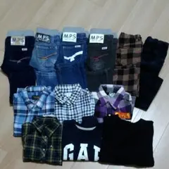 秋 冬 春 男の子　100サイズ　上下12点セット