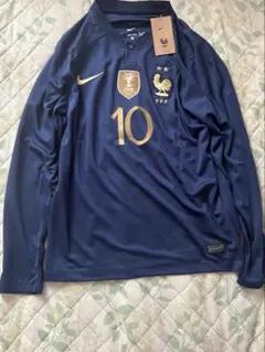 Nike フランスキリアンムバッペレプリカ長袖ユニフォーム 10番 Mサイズのサムネイル