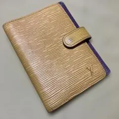 Louis Vuitton エピ　レザー 手帳カバー イエロー