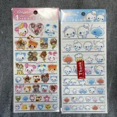 4sizeステッカー あわわちゃん 平成ファンシー