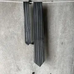 TORNADO MART ストライプネクタイ 黒 新品