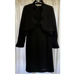 MANON ROUGIER ブラックフォーマルワンピース 9号