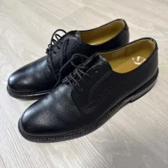 極美品　REGALリーガル 2509 N ブラック プレーントゥ 25.5cm