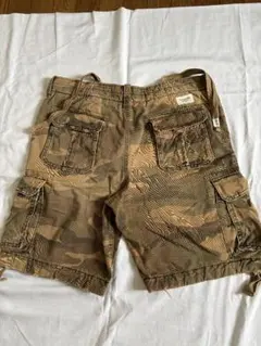 Abercrombie & Fitch カモフラ カーゴショーツのサムネイル
