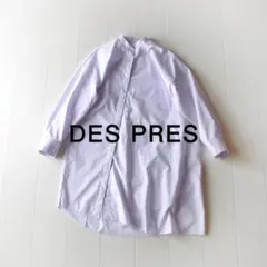 美品 デプレ トゥモローランド 2,6万円 アシンメトリー ロングシャツ 328