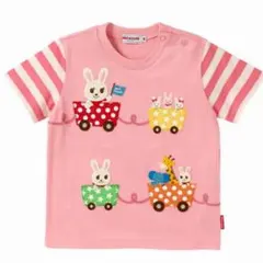 ミキハウス うさこワッペンTシャツ 120 - メルカリ