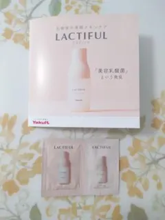 ヤクルト LACTIFUL ローション ミルク 化粧水乳液 サンプル[5/28]のサムネイル