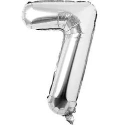 数字 バルーン 42インチ 大きい バースデーバルーン【数字7】
