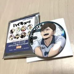 ハイキュー 二口堅治 オールスター缶バッジ ハイキュー 堅治 二口 二口堅治 オールスター缶バッジ-新品で