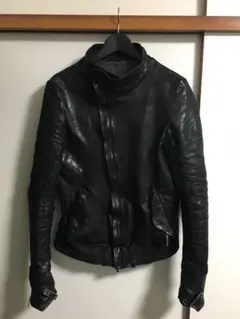 極美品incarnationインカネーション22AWホースレザーライダース黒M 極美品incarnationインカネーション22AWホースレザーライダース