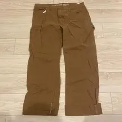 ブラウン　カーゴパンツ