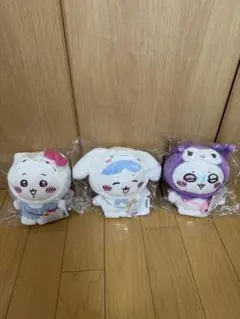 ちいかわ サンリオキャラクターズ ぬいぐるみ 3種セット