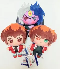 遊戯王GX みにコレ！ ぬいぐるみマスコット 十代 ユベル セット まとめ