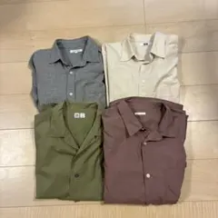 長袖、半袖シャツ4点セット(UNIQLO、gu、global work)