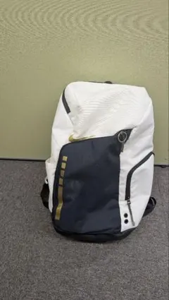 ​【格安】NIKE Hoops Eliteバックパックリュックホワイト×ゴールド