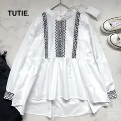 専用！tomomi×TUTIE. ツチエ コットンローンフリルブラウス - メルカリ