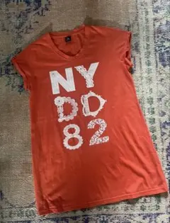 DANSKIN NYD82 半袖Tシャツ オレンジのサムネイル
