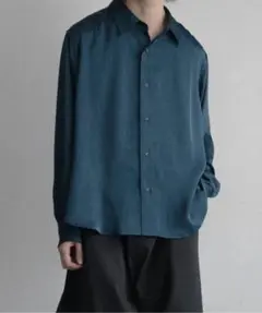 CASPER JOHN　バリアスルーズシャツ エンボスドレープ