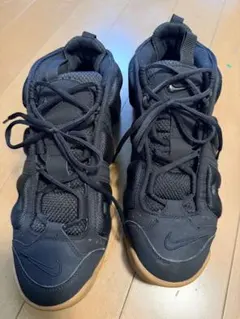 NIKE AIR MORE UPTEMPO ブラック ガムソール