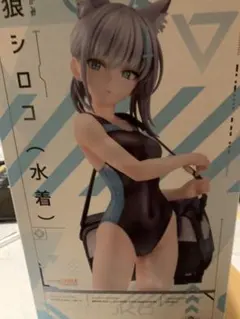 α1 ブルアカ ポニーテール&競泳水着 砂狐シロコ スリーブ&プレイマット 新品未使用 在庫わずか ブルアカ 砂狐シロコ プレイマット