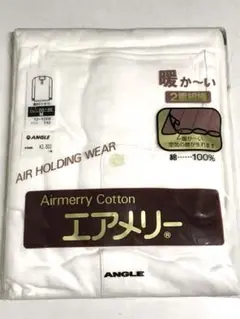 エアメリー　綿100% 長袖釦付シャツ　Mサイズ　新品　★さ7360