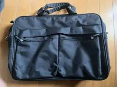 SPAZIO ブラック ビジネスバッグ