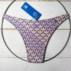 adidas 女性用 ビーチバレー ビキニ ブルマ purple柄 海外XXS