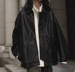 【WYM】ARTIFICIAL GRAIN MILITARY BLOUSON