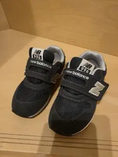 new balance IZ996 キッズシューズ ネイビー