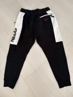Nike Air スウェットパンツ ブラック/ホワイト　Lサイズ
