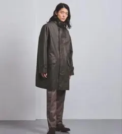 新品 M UNITED ARROWS フィンクスコットンギャバラップコート - メルカリ