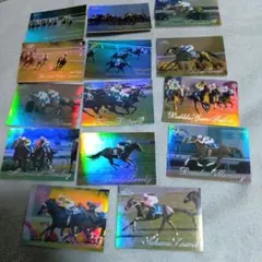 競馬 トレカ ７色に光る 名馬 コレクション カード コレクション