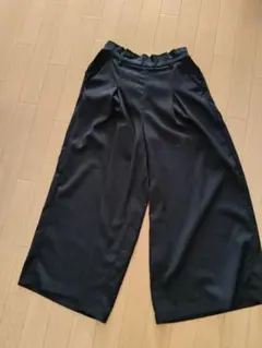 ガウチョパンツ 黒