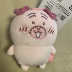 ナガノキャラクターズ 桜色なマスコット パグ