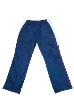 シャカシャカパンツ M ネイビー ウィンドブレーカー　ランニング　トレーニング