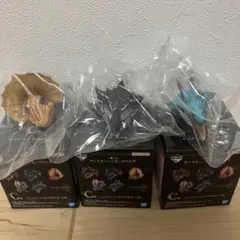 モンスターハンター 一番くじ モンスターヘッドマグネット C賞 3点セット