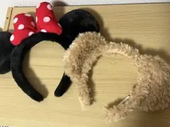 ミニーマウス 耳カチューシャ