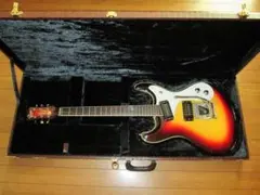 □極上美品！国産黒雲モズライト64年ベンチャーズモデル ！デモ演奏
