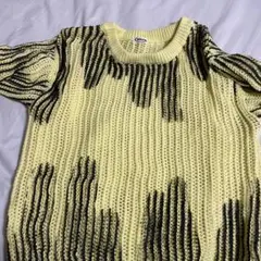 Oriens 長袖ニット イエロー/ブラック