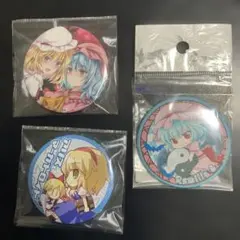 【東方Project】当時物　缶バッジ 3枚セット（フラン・レミリア・咲夜）