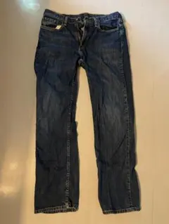 Levi's 514 ダークブルー ジーンズ W32 L30