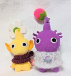 ハンドメイド ピクミン マスコット用 マフラー ポンチョ サマーニット