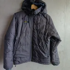 Chlorophyll フード付きダウンジャケット グレー