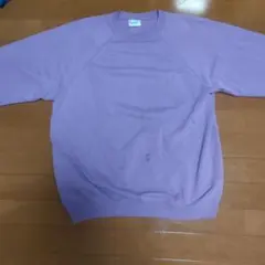 80s ラグラン　Hanes ラベンダーカラー トレーナー XL