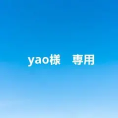 yao様　専用ページ