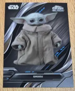 2024 topps STAR WARS black GROGU
